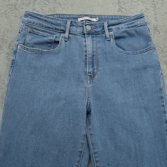 Levi's 721 Jeans Women's Size 30 Blue High-Rise Skinny Denim Pants 30" Inseam - Picture 15 of 16
